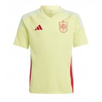 Camisa de Futebol Espanha Equipamento Secundário Europeu 2024 Manga Curta